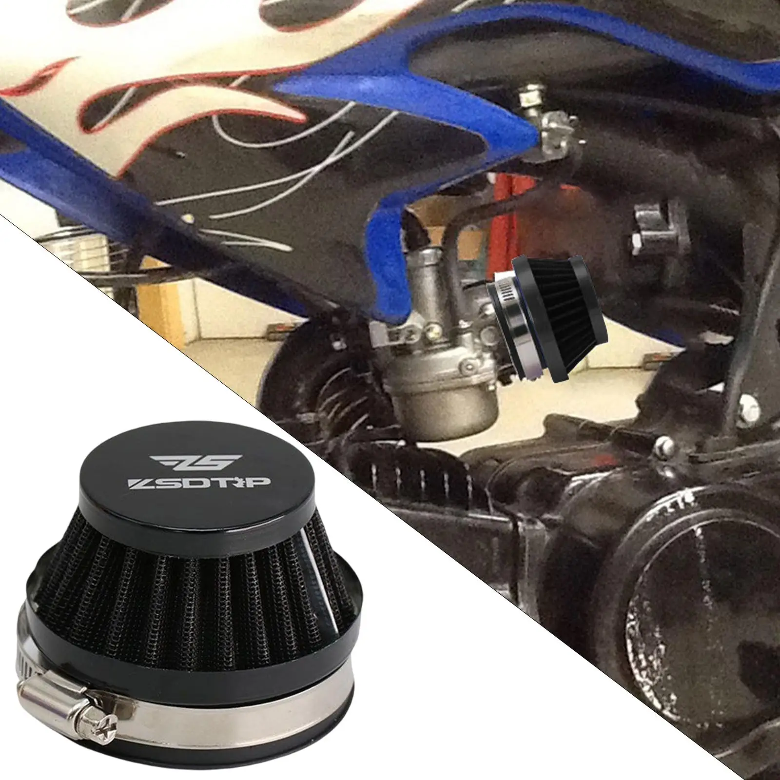 Motorcycle Air Filter 48mm / 55mm Intake Mushroom Head Cleaner for air filter,motorcycle air filter,air filter cleaner,motocross air filter