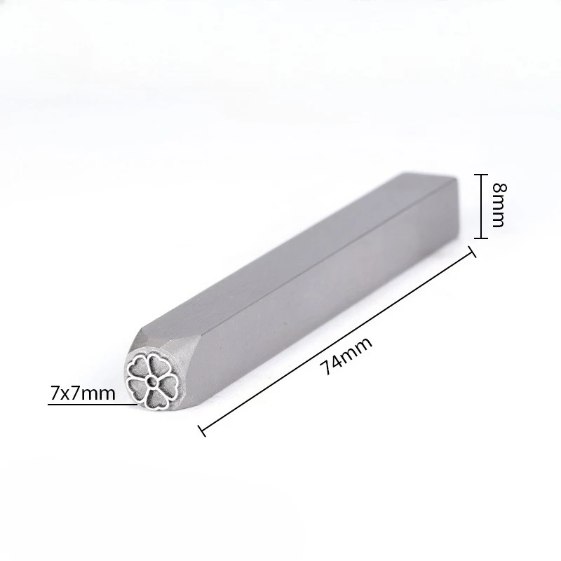 Steel Jewelry Punch for Gold Silver DIY Metal Craft Tool