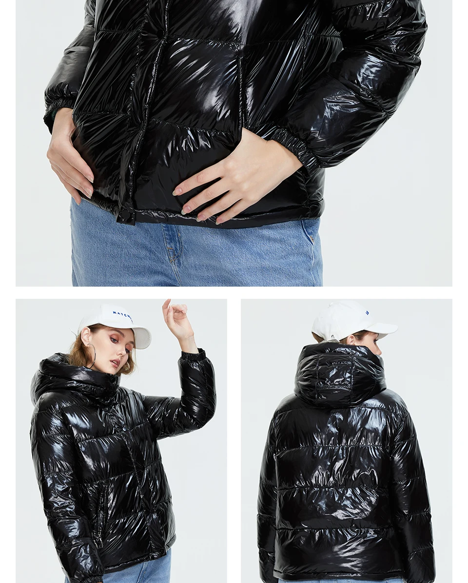 Astrid 2022 Winter Women's Parkas Oversize Thick Cotton warm Jacket Female Coats with Hooded Fashion padded Casual Loose Outwear