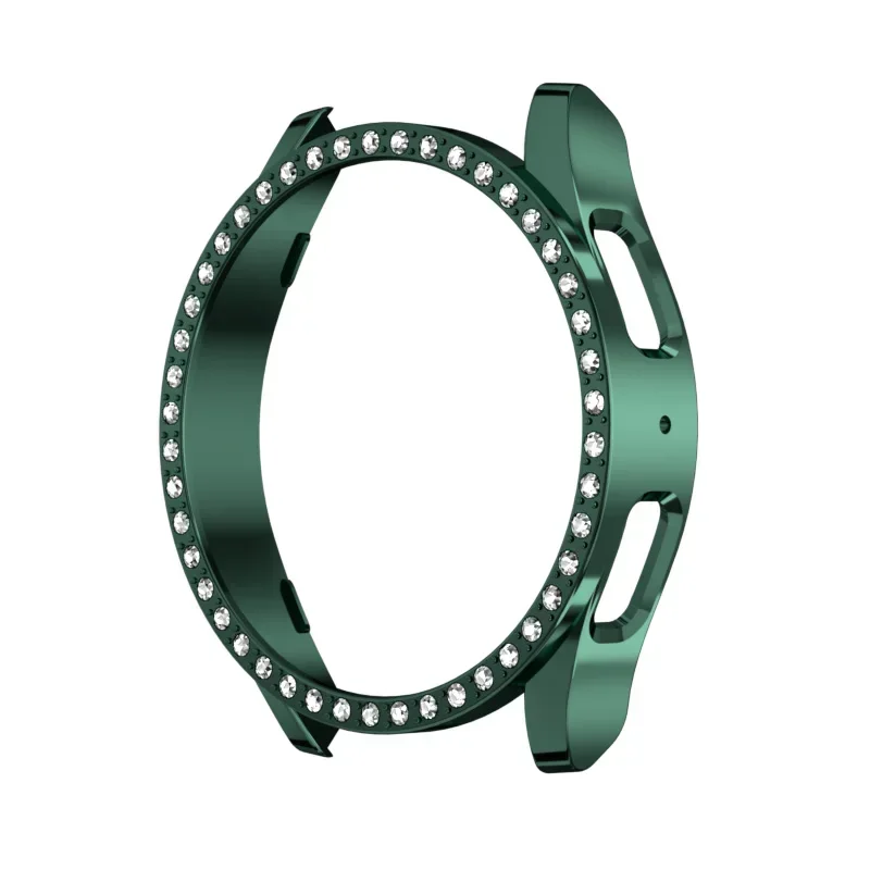 Sparkling Diamond Protective Case for 40mm & 44mm Smartwatches - Shiny Encrusted Cover Without Glass