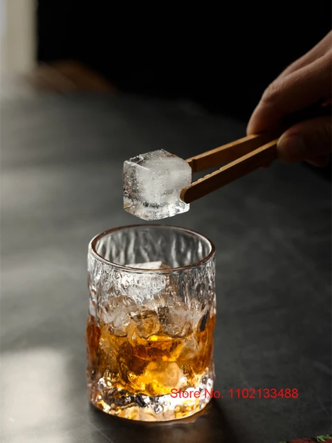 250ml Clear Carved Whiskey Crystal Cup Old-Fashioned Wine Drinking Glasses  Japanese EDO Whisky Tumbler XO Cognac Brandy Beer Mug