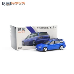 Mazda 6 ATENZA Wagon Touring - Car Diecast Model Vehicle in Alloy & Plastic, 1:64 Scale (Y16 - 02 Blue)