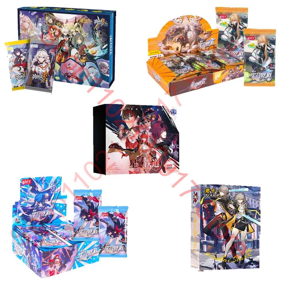

Newest Honkai Star Rail Collection Card Full Set Girl Party Swimsuit Bikini Feast Booster Boxs Waifu Hobbies Children's Toy Gift