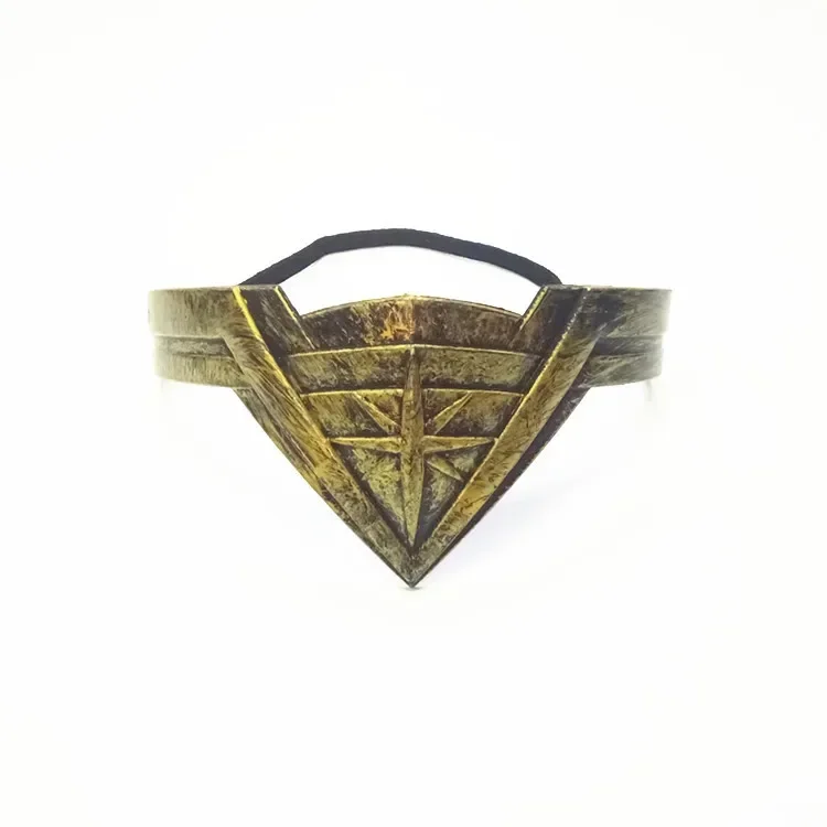 Super Prinzessin Diana Cosplay Kostüm für Frauen Kopfschmuck Armband Gauntlet Tiara Handgelenk Lasso der Wahrheit Zubehör Requisiten Halloween – Detail 6