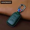 Custodia per chiave a distanza per auto in pelle Shell per VW Volkswagen Passat B8 Magotan per Skoda Kodiaq Superb A7 Smart Keyless - Custodia per chiave a distanza per auto in pelle Shell per VW Volkswagen Passat B8