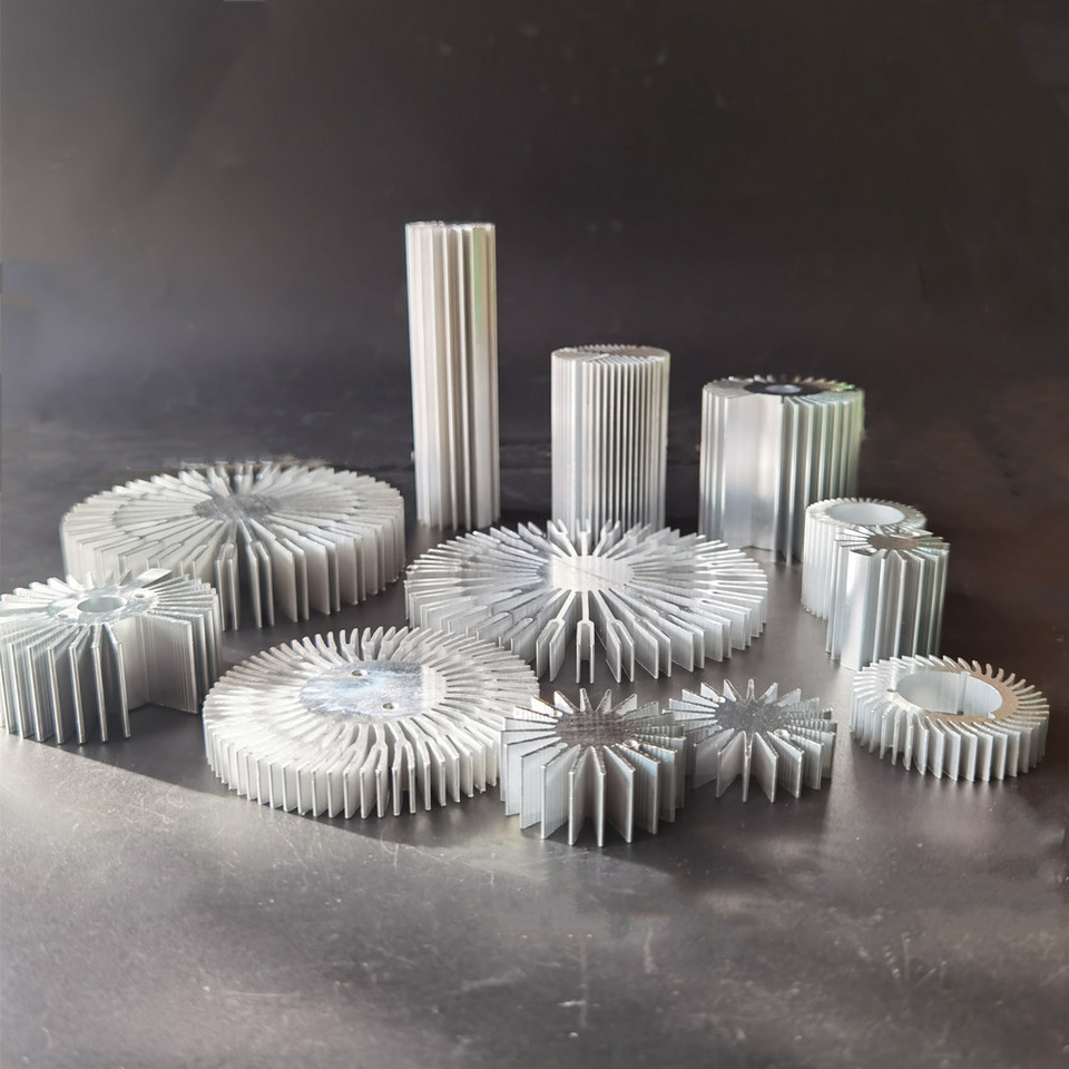 10mm 23mm 28mm 36mm 41mm 52mm 90mm 100mm  Aluminium Heat Sink for 20W 30W 50W 100W High Power COB LED Light