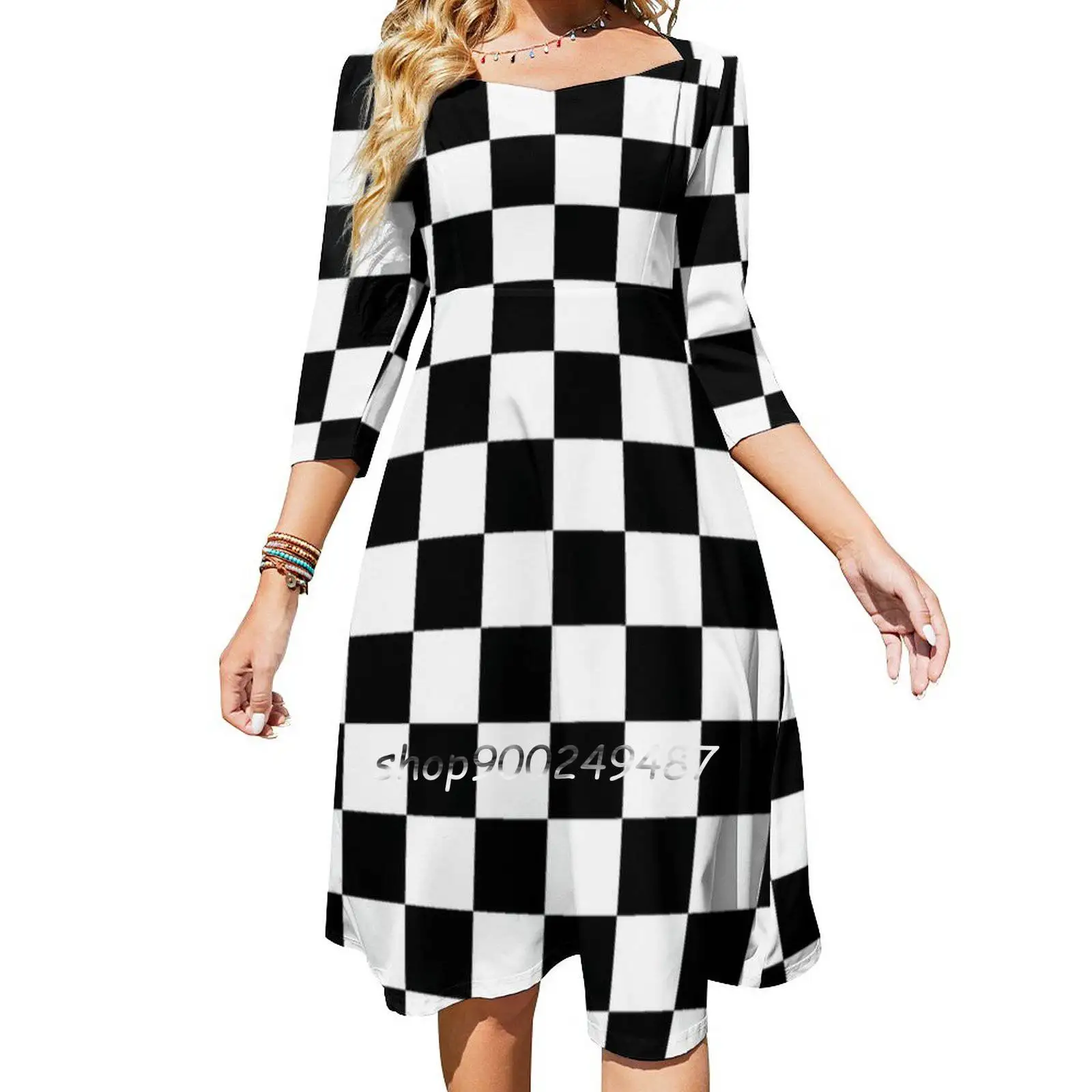 Chequered Flag Leggings-checkered Racing Car Winner Jeggings Evening Party  Dresses Midi Sexy Dress Female Sweet One Piece Dress - Dresses - AliExpress