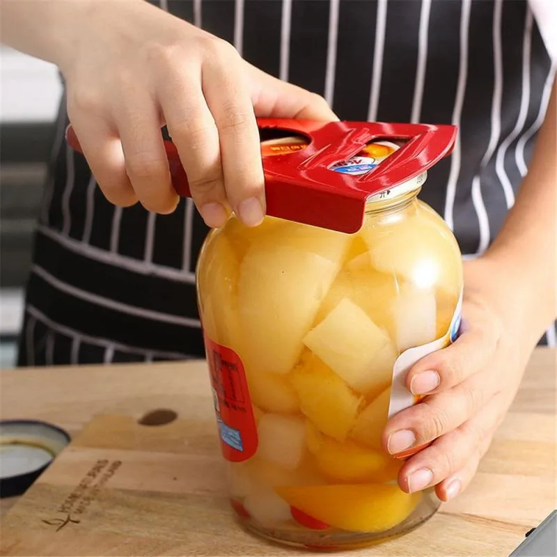 1pc Jar Opener Tool, Cap Jar Bottle Opener, Manual Non-slip Twist Cap Bottle Opener, Jar Opener for Weak Hands, Kitchen Tools