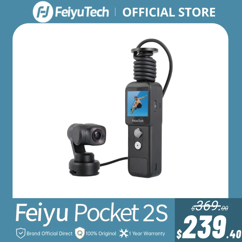 値下げ　FeiyuTech Feiyu Pocket 2S 三脚付き 値下げFeiyuTech Feiyu Pocket 2S 三脚付き