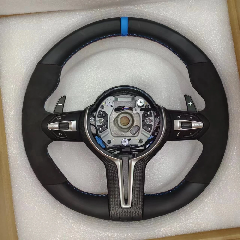 

Car Steering Wheel For BMW M X3 X4 X5 M3 M5 M6 F01 F02 F06 F07 F10 F11 F12 F13 F14 F15 F16 F22 F30 F31 F32 F33 F34 F80 F82 F83