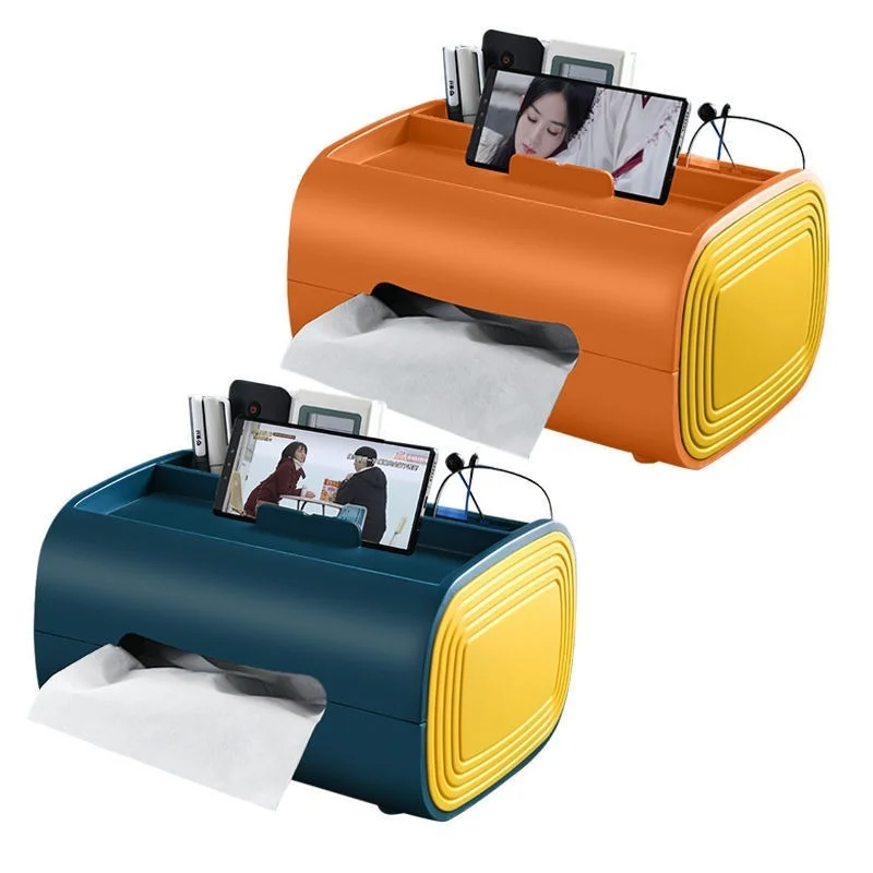 Creative Multi-Function Remote Control Storage Tissue Box