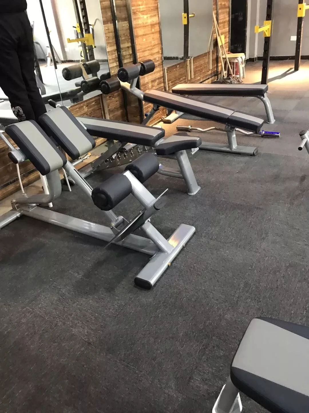 Commercial Fitness Equipment for Abdominal Training, Decline Board Equipment