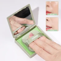 100 Sheets Portable Face Oil Absorbing Paper With Mirror Case Beauty Woman Facial Care Paper Absorbs Facial Fat Beauty 2