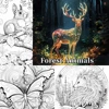 1pc Art Coloring Book 22 Page Coloring Books Gift For Birthday Party Relieve Stress Kill Time Graffiti Painting Drawing Art Book 4