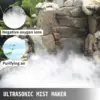 Mist Maker Fogger 10 Head Ultrasonic Mist Fogger with Waterproof Power Supply Ultrasonic Fogger Humidifier Stainless Steel 3