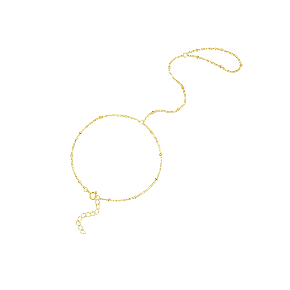 سوار فضة 925 زهرة مثمنة