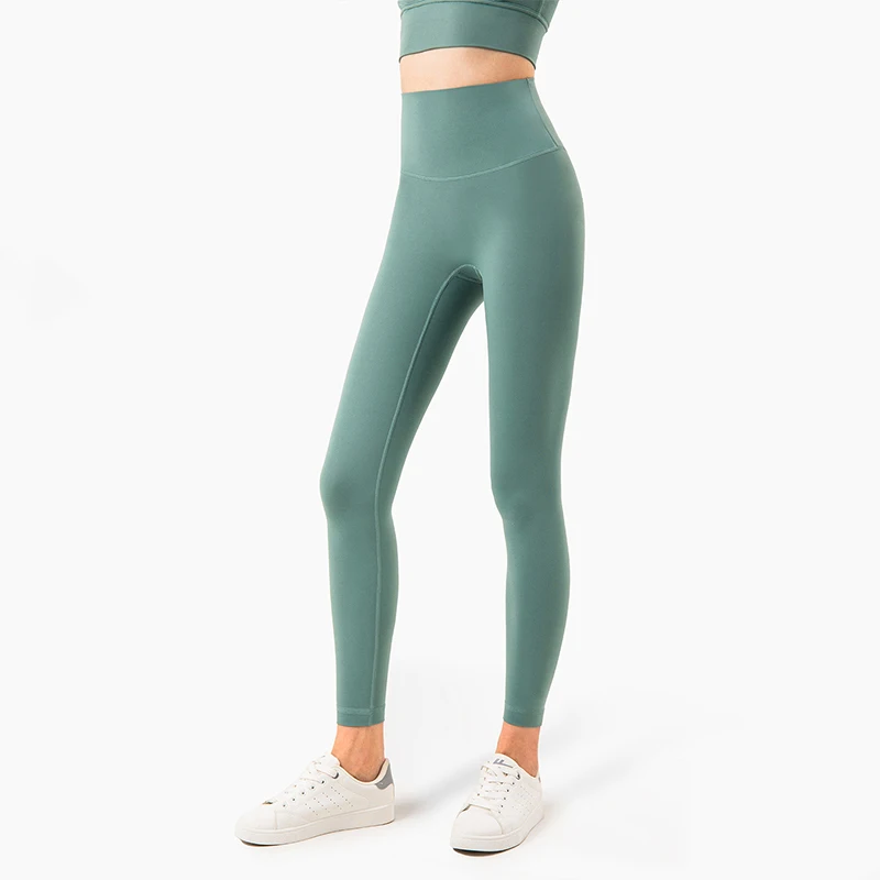 Running  KaKa Female Cloud Comfort High Waist  Hip Lifting Abdominal Tightening  Workout Traceless Inner Pocket Yoga Pants