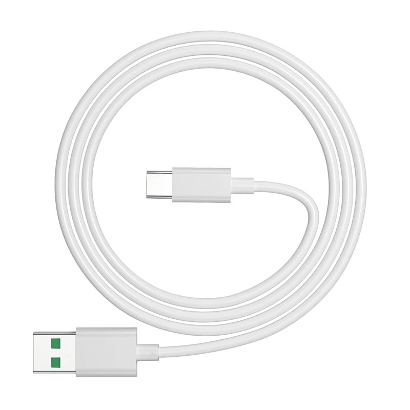 65W Cargador Rápido con Cable USB C 1M para OPPO Supervooc Charge