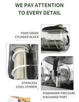 Commercial Electric Frozen Drink Slush Slushy Making Machine Smoothie Maker Snow Melting Machine 2