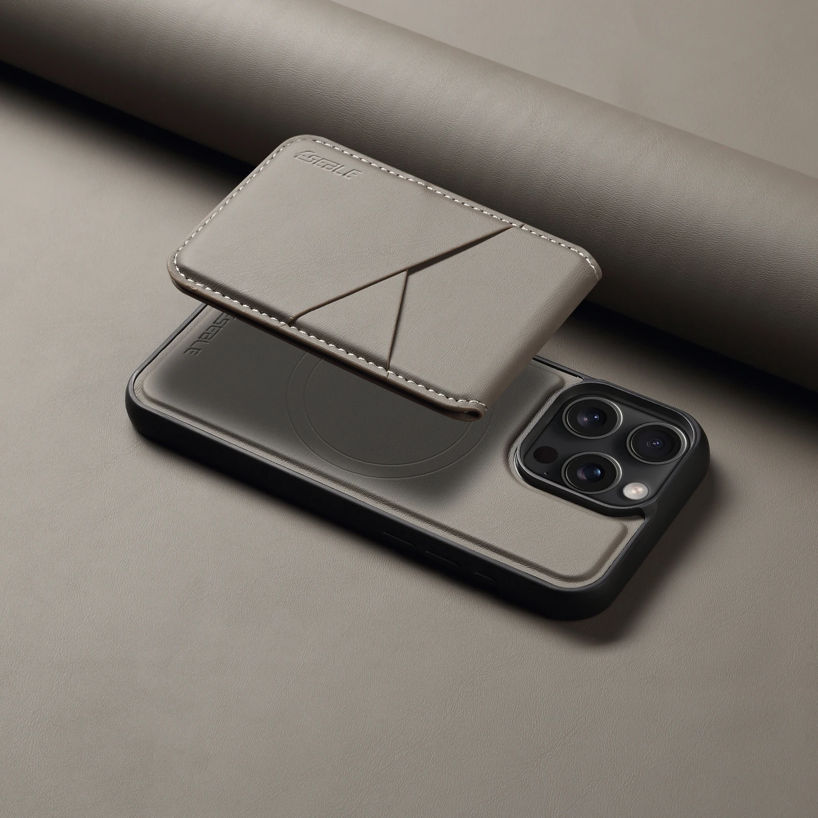 Luxury 2-In-1 Detachable Magnetic Leather Wallet Case with Card Holder Pocket