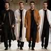 Eid Ramadan Men Muslim Open Abaya Kimono Maxi Dress Jubba Thobe Turkey Dubai Saudi Kaftan Arab Robe Abayas Islamic Clothing Gown
