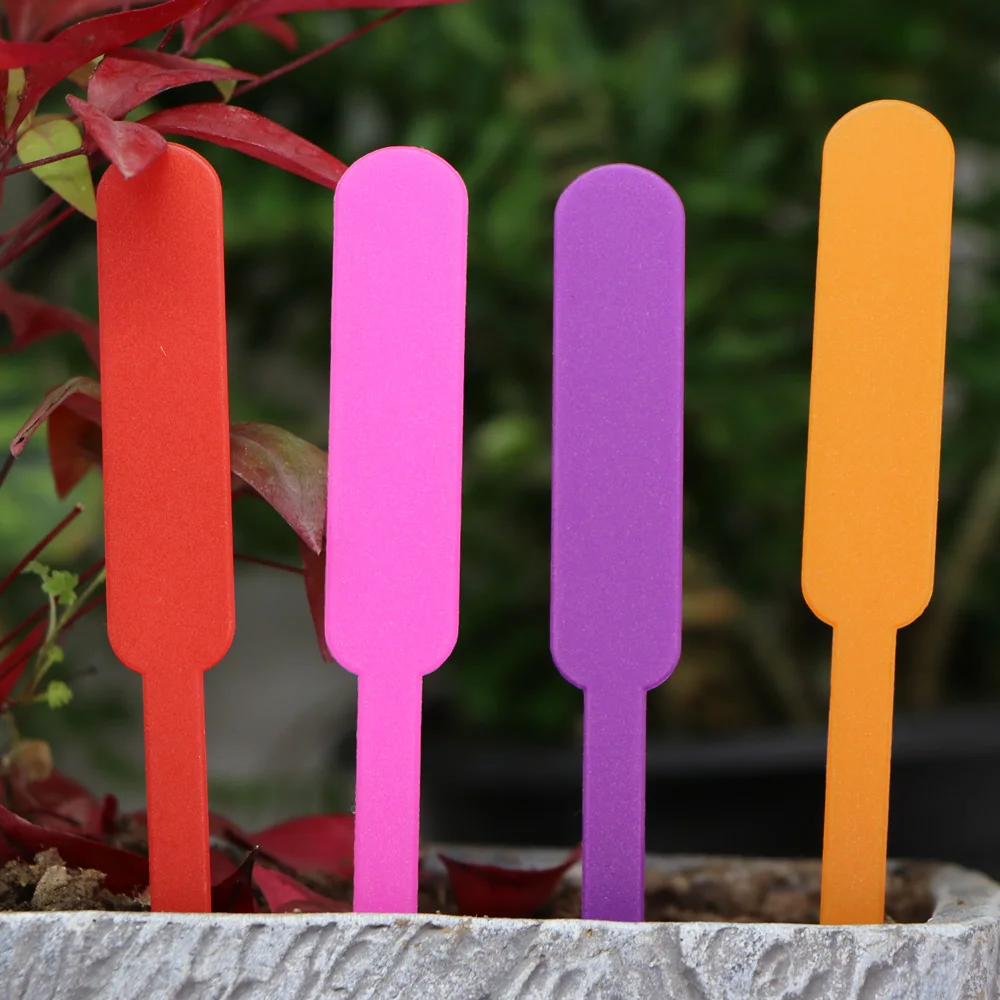 Garden Plant Tags Waterproof Plastic Labels Nursery Markers Flower Pots Seedling Sign Mark DIY Garden Decor Tools garden labels flower plant labels plant markers