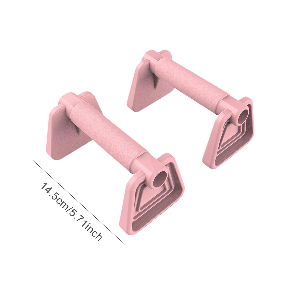 Wooden Push-up Bar Stands Gym Push Ups Rack Board Fitness Exercise Body Building Training Handstand Parallel Rod 2Pcs