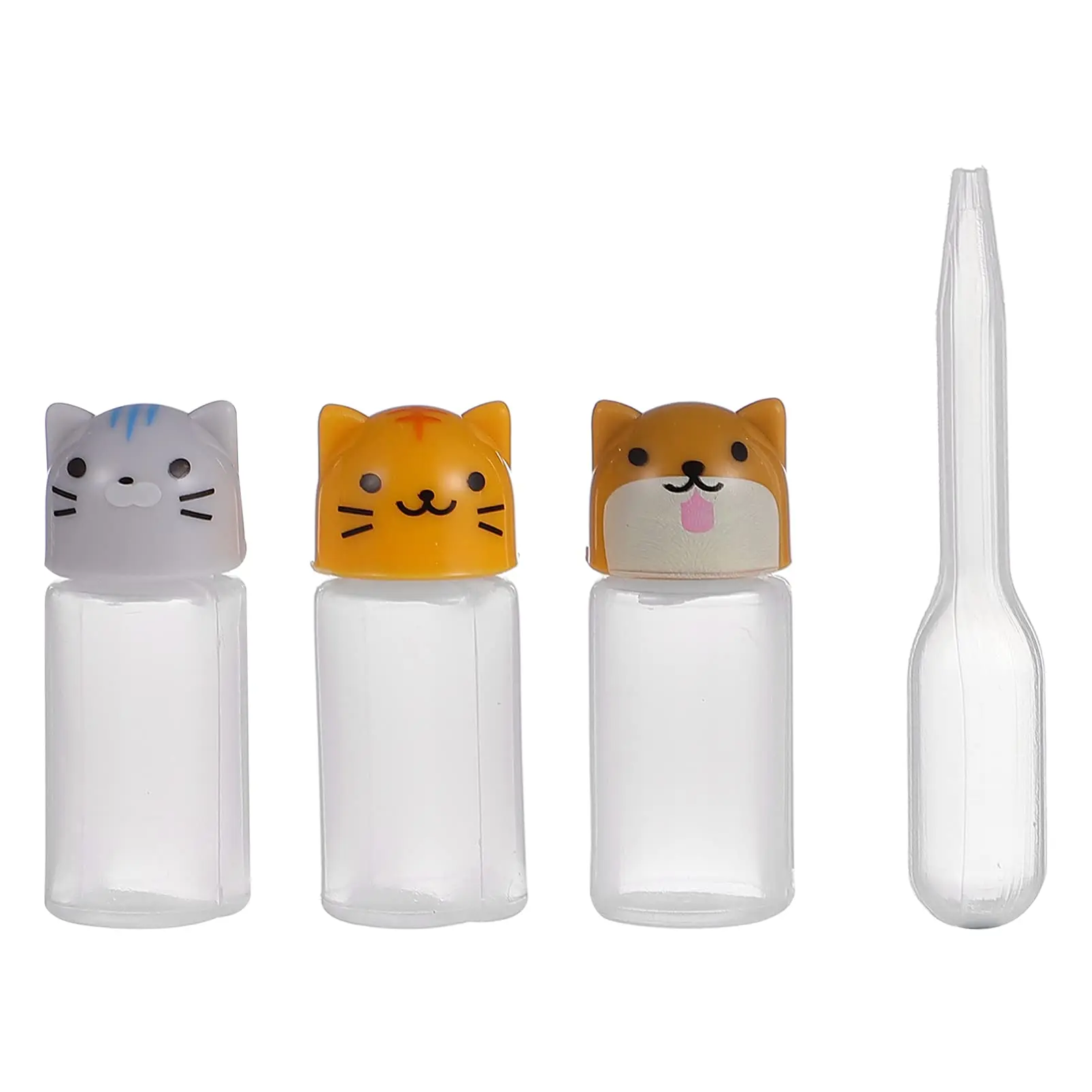 Bento Soy Sauce Bottle with Dropper Mini Cute Animal Lunch Sauce Case
