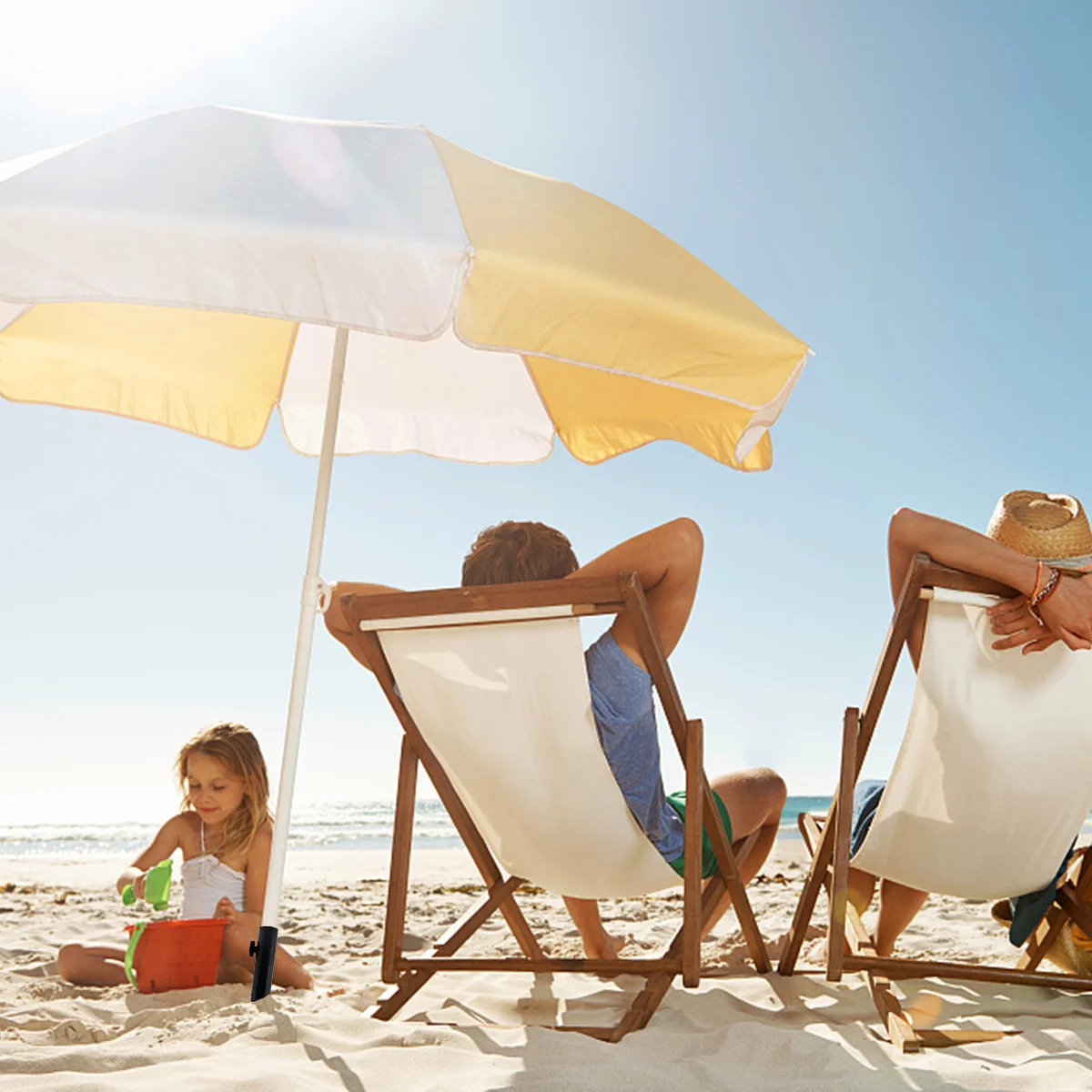 Beach Umbrella Holder Stand Outdoor Beach Umbrella Sunshade Ground For Grass Ground Tricycle Umbrella Auger Stake Anchor 4
