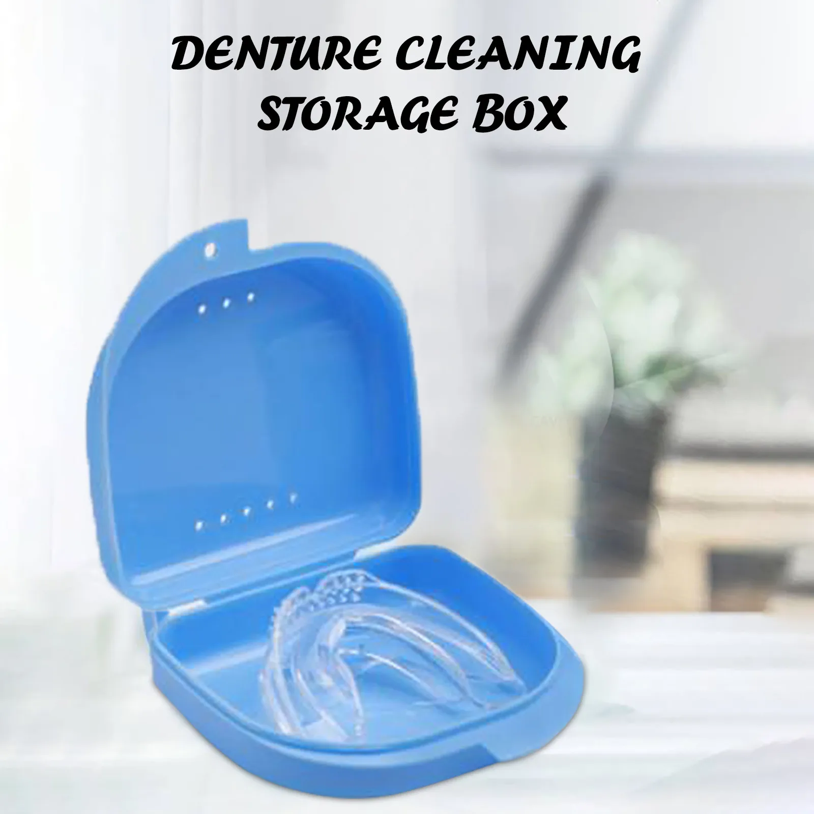New Arrival Dental Retainer Denture Storage Box Partial Denture Case