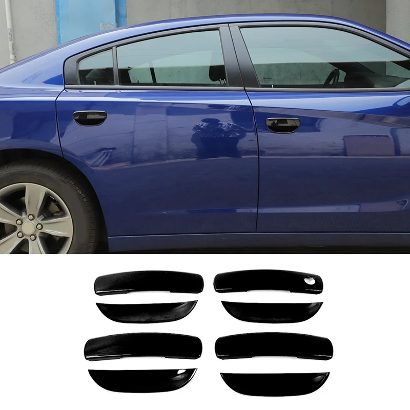 

8 шт., накладки на дверную ручку для Dodge Charger 2011-2023