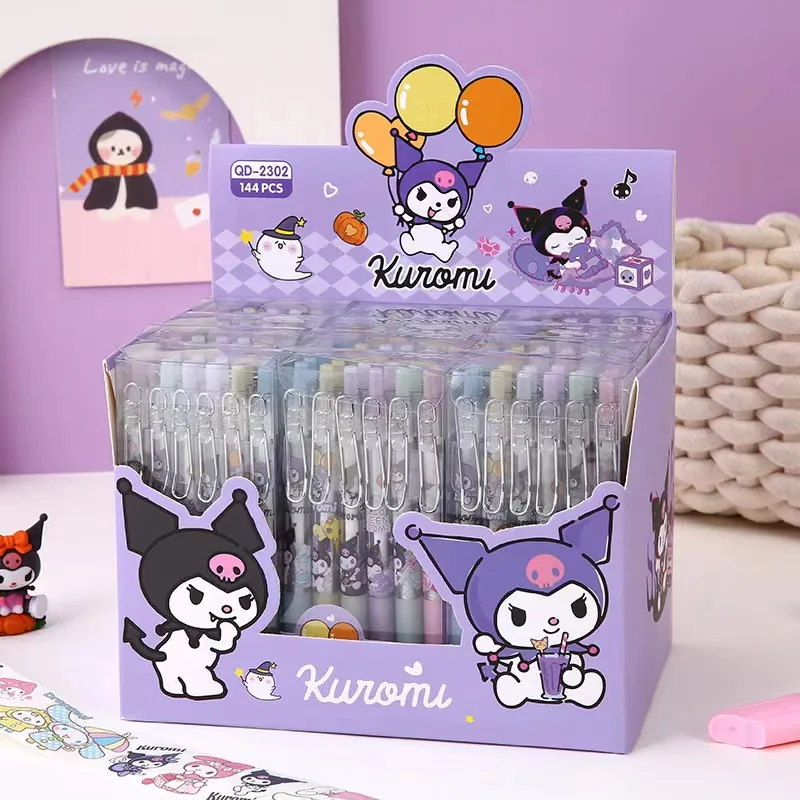 

12/24pcs Office Accessories Cheap Kawaii Stationery School Supplies Japanese Stationery Gel Pens for Writing Write Signature Pen