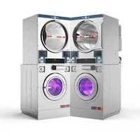 Washer, Washer Dryer, Commercial, 2 in 1, Washer and Dryer，Stacked，remote Control 2