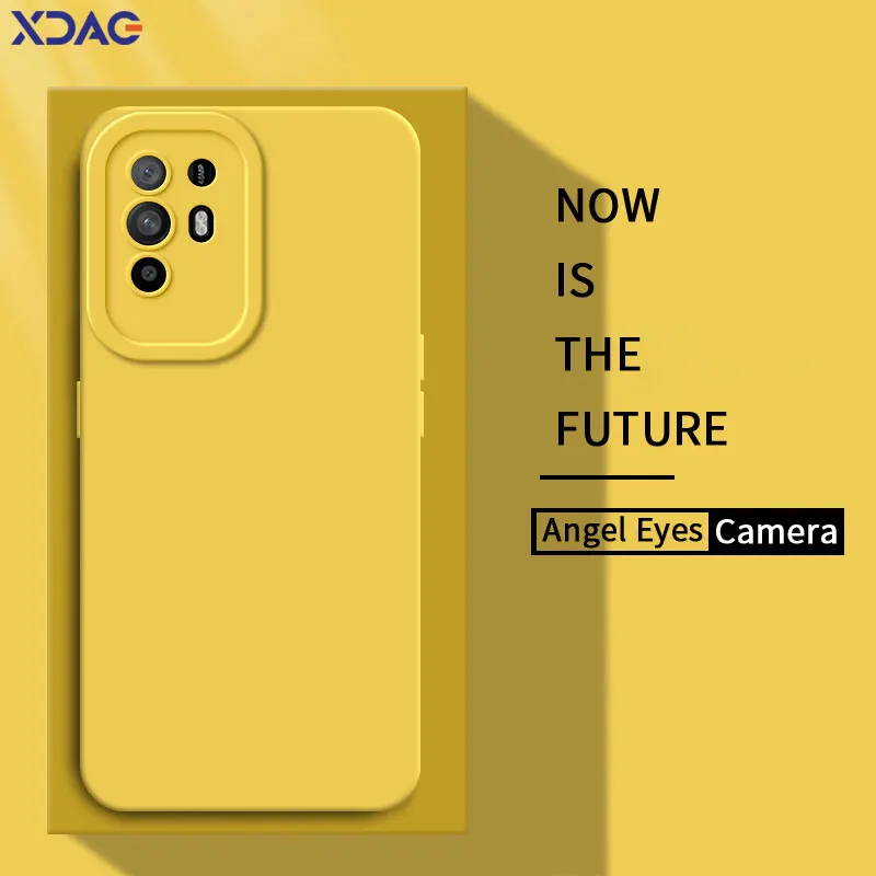 Квадратные жидкие Силиконовые чехлы Angel Eyes для OPPO A94 A95 F19 Pro Plus Reno5 Z 5G мягкий чехол для телефона Reno 5Z модные чехлы для девочек