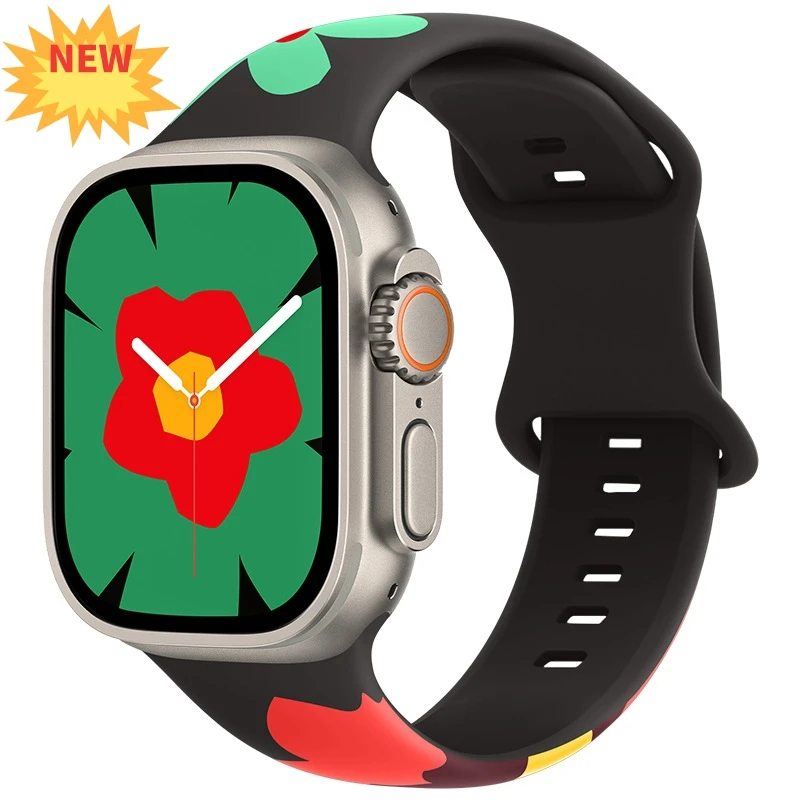 Elegant Soft Silicone Watch Band - Premium Strap Bracelet