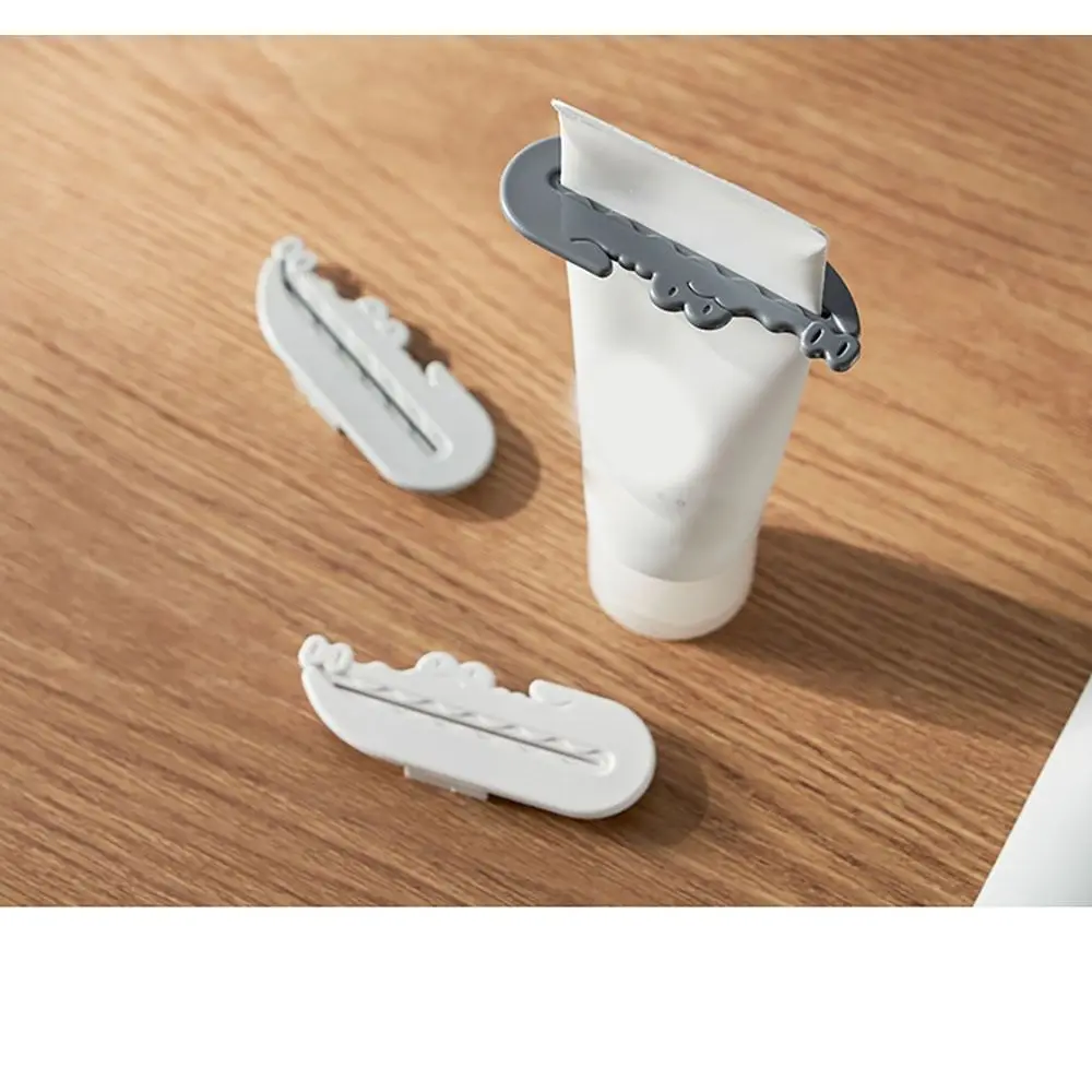 Reduce Waste Toothpaste Tube Squeezer Durable Easy Carry Dispenser Toothpaste Clip ABS Compact Shape Squeeze Tool Kitchen 3