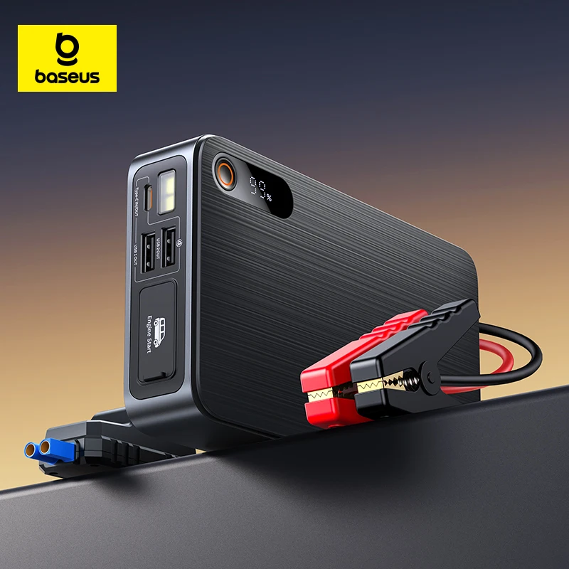 Baseus 1200A Rozrusznik Samochodowy Power Bank 12000mAh z Polski za $42.94 / ~159zł