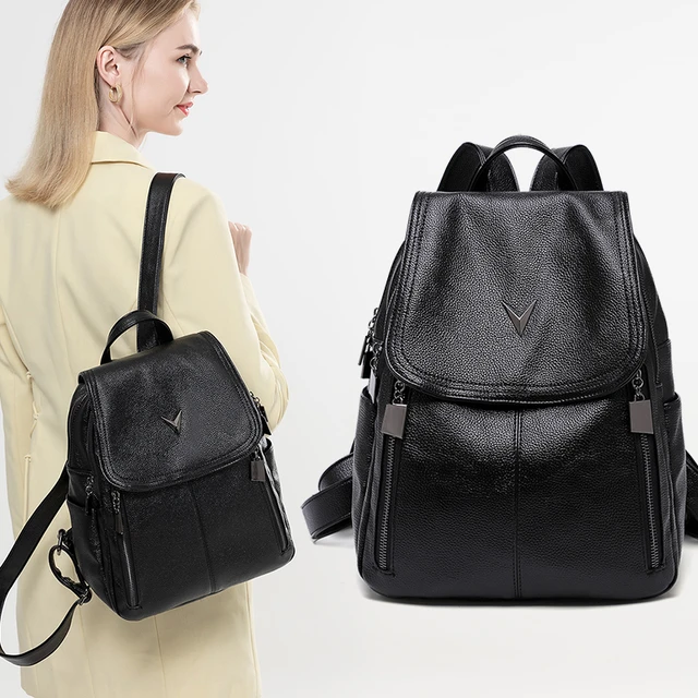 Anti-theft Backpack Woman Large Capacity  Fashion Anti-theft Backpacks  Women - Fashion Backpacks - Aliexpress
