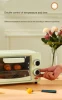 DMWD Electric Baking Oven 12L Kitchen Multifunctional Small Roaster Intelligent Timing Barbecue Bread Pizza Baking Maker 4