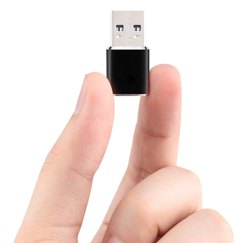 Adattatore Per Lettore Di Schede Di Memoria Mini Usb 3.0 In Alluminio Per Scheda Micro-Sd/Adattatore Per Lettore Di Schede Tf Pc Computer Portatile