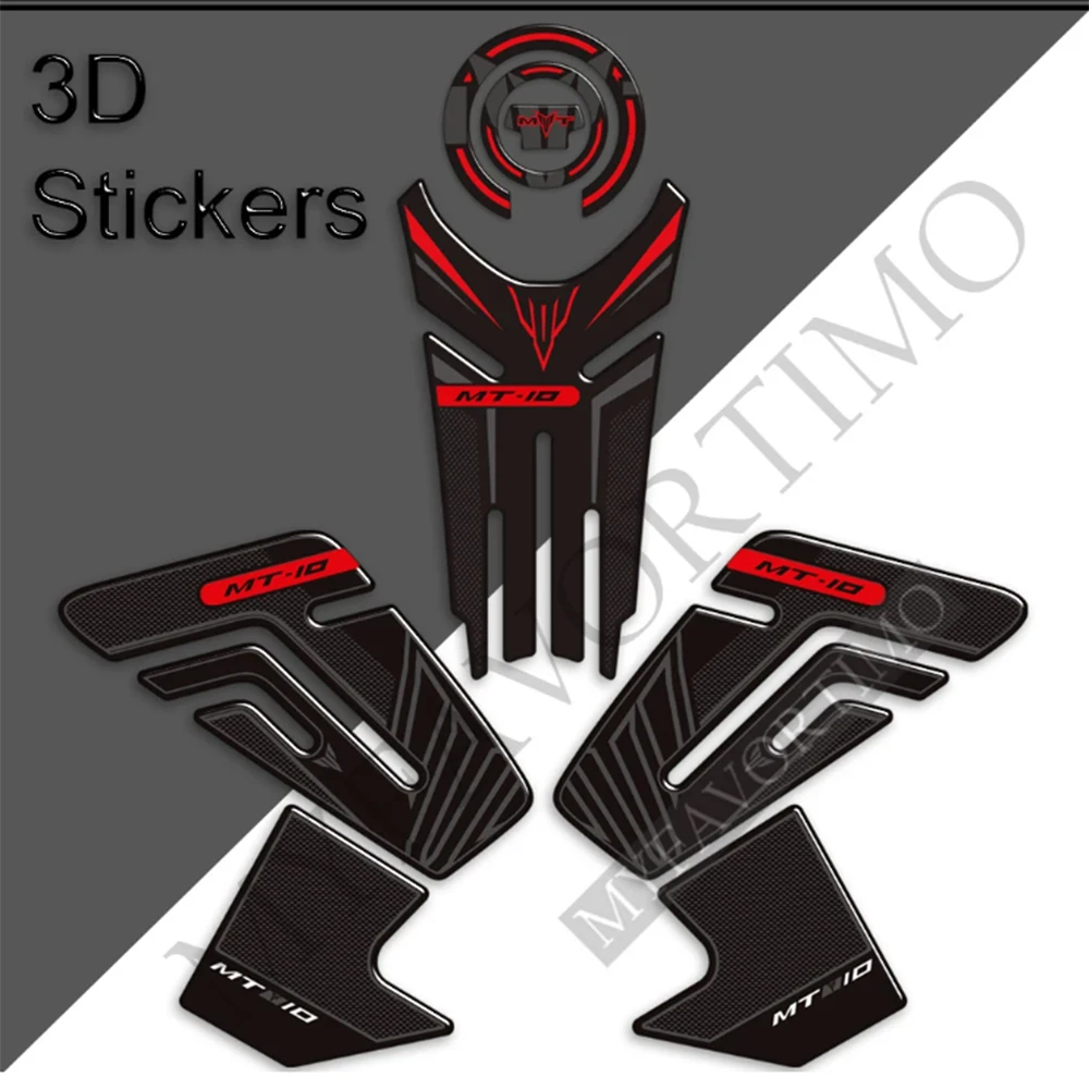 

Tank Pad Grips For Yamaha MT10 FZ10 FZ MT - 10 MT-10 SP Motorcycle Gas Fuel Oil Kit Knee Protector Hyper Naked Stickers Decals