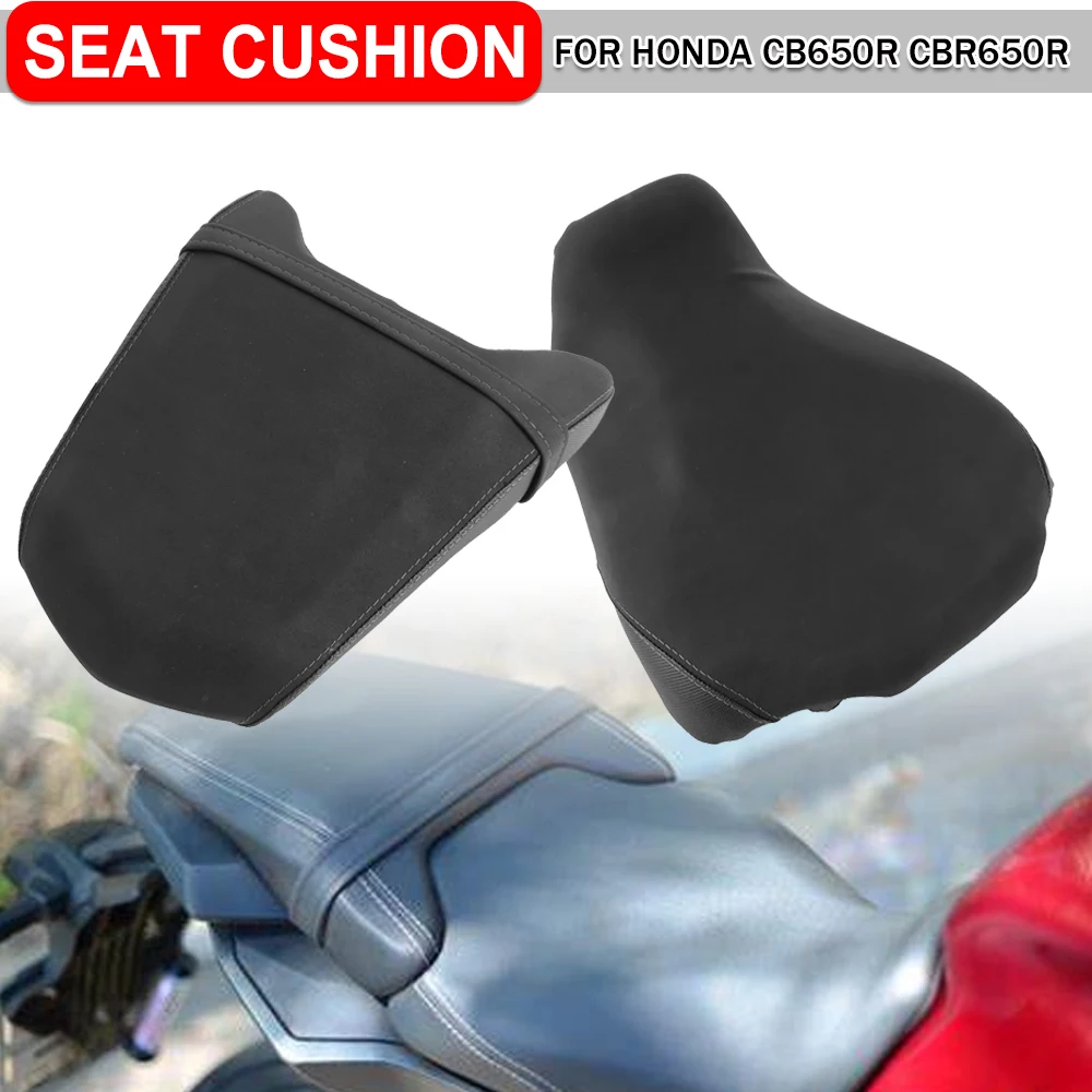 NKURTPC Motorrad Rückenlehne - Sitzpolster Für Honda CB650R CBR650R 2019-2023