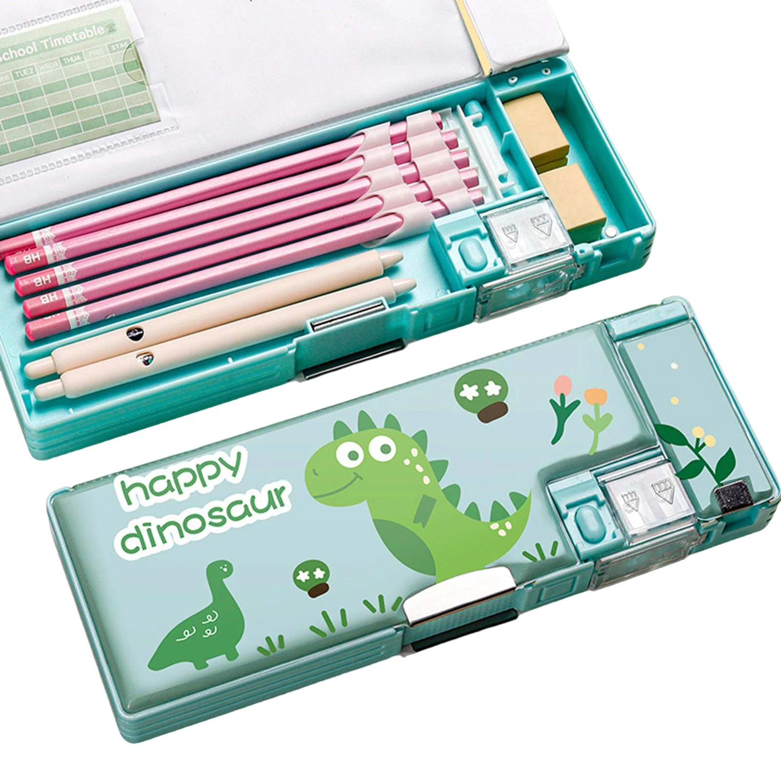 

Школьный пенал для карандашей и канцелярских принадлежностей, держатель для карандашей и ручек, органайзер для кистей для макияжа