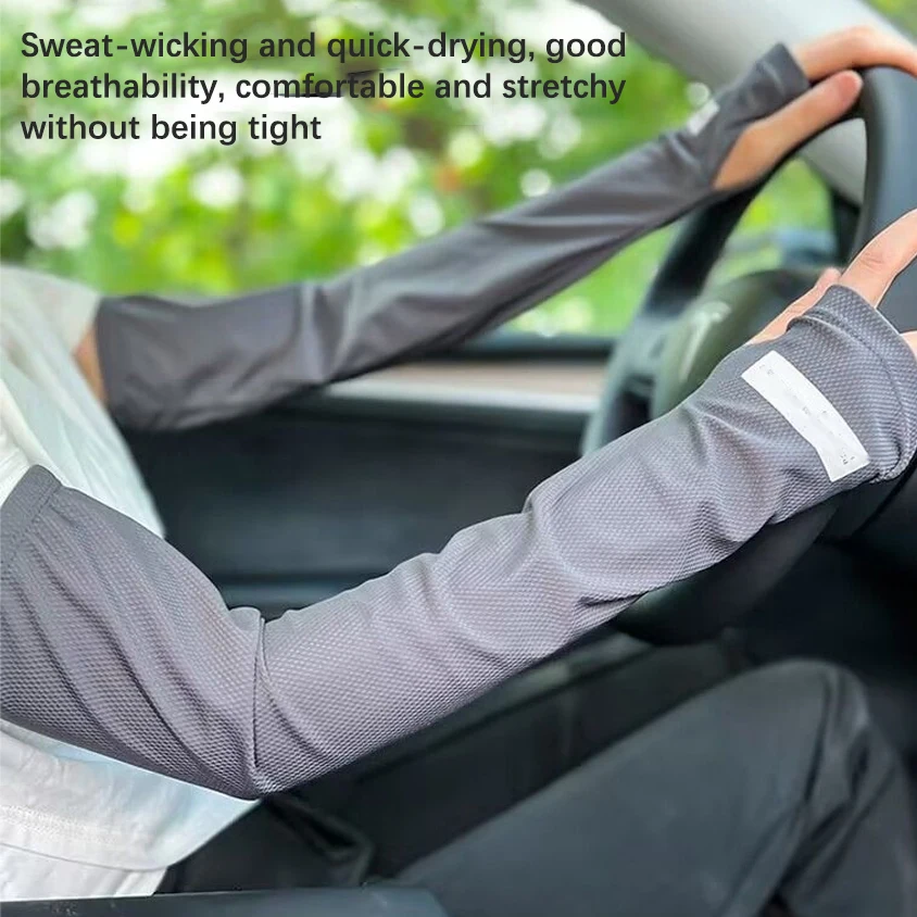 Summer Outdoor Cycling Sleeves Sun Protection Equipment Bicycle Anti-UV Visors Sleeves Driving Hand Accessories