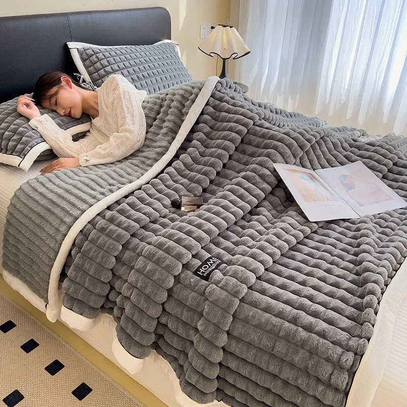 WASART Fleece Throw Blanket Bed Sheet