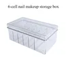 Acrylicjewelry Cover High-end Generous Band Clear Eyelash Nail Cosmetics Storage Box with Cover Design Dustproof Large Capacity 5