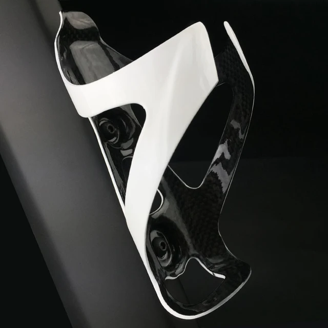 Carbon Fiber Bicycle Bottle Cage Cycling Bottle Holder Frosted one-piece High-strength Water Cup Holder Riding Cage 2