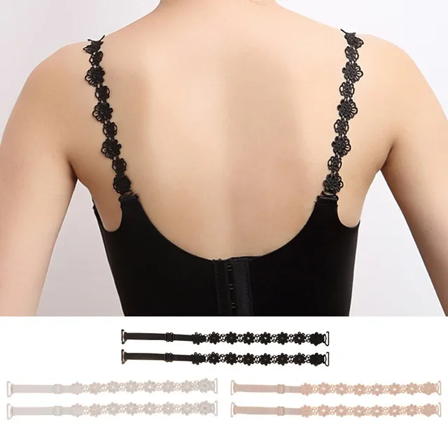 Enhancing Your Femininity with Adjustable Hollow Out Lace Bra Straps