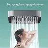 3 Mode Adjustable Shower Head Rainfall Shower Large Flow Showerhead High Pressure Water Saving Shower Mixer Bathroom Accessories 2