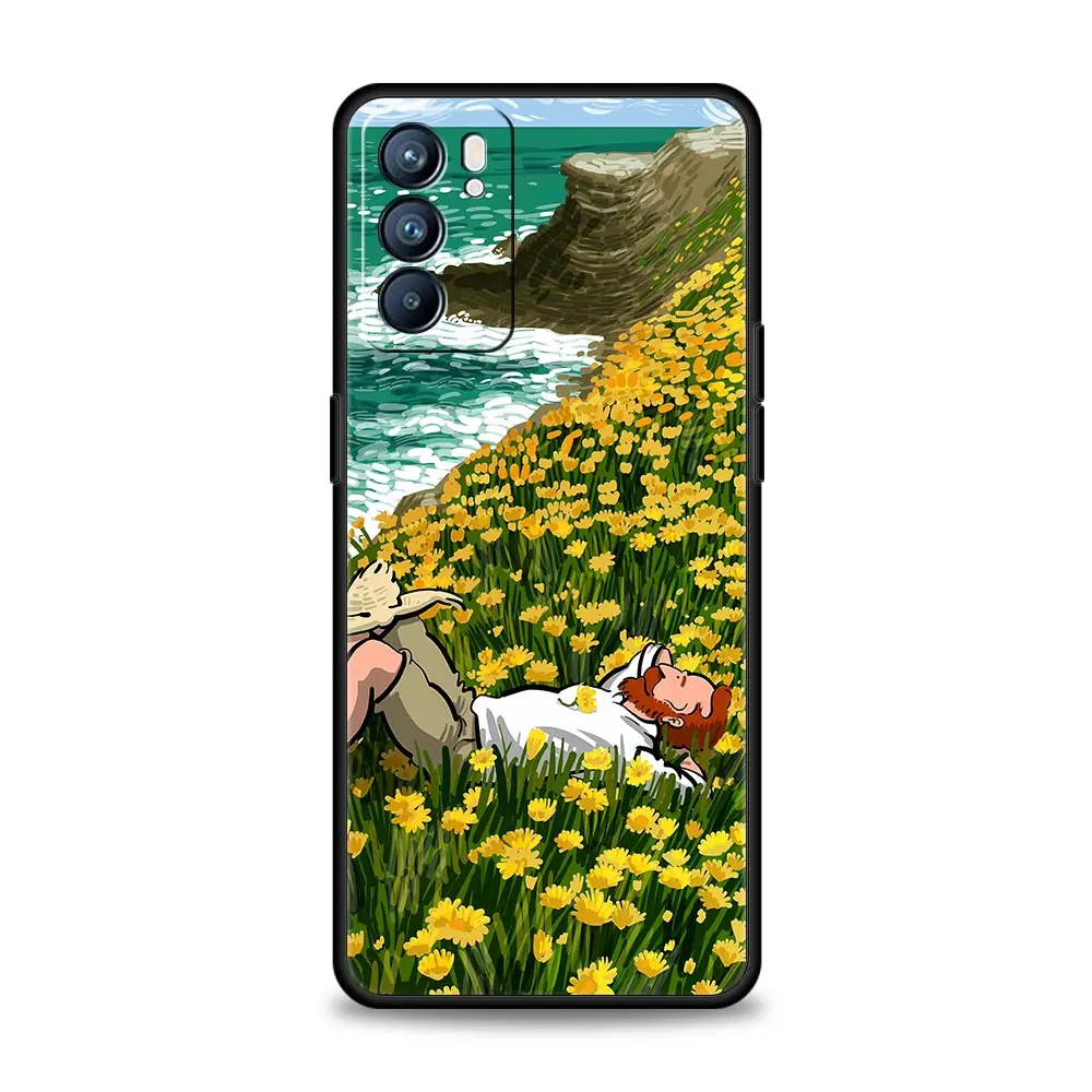 Retro Van Gogh Oil Painting Phone Case Cover